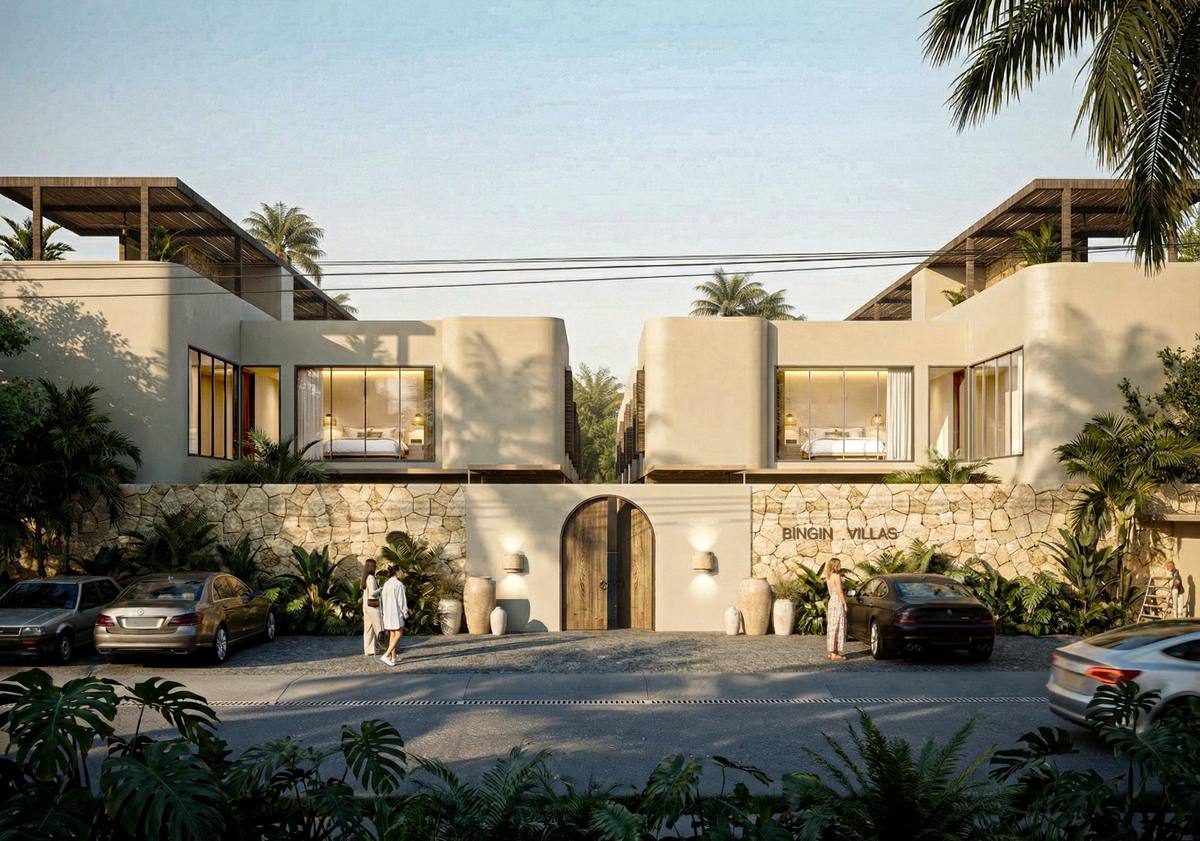 Bingin Villas entrance