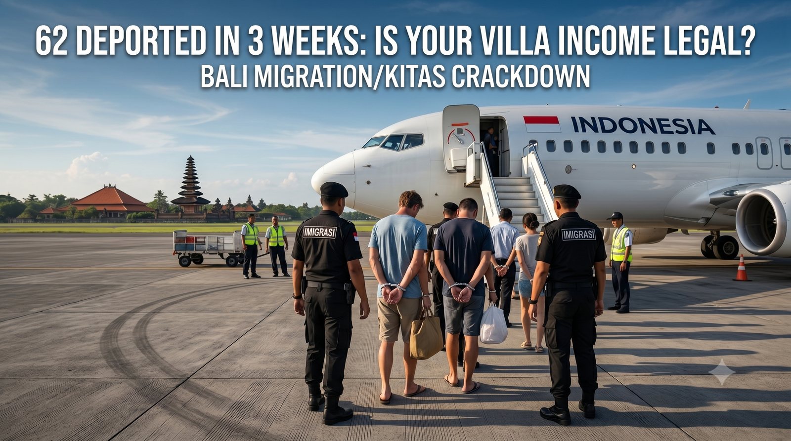 Bali Immigration Crackdown 2026 — Visas, KITAS and Rental Income for Foreign Villa Owners — InmoBali
