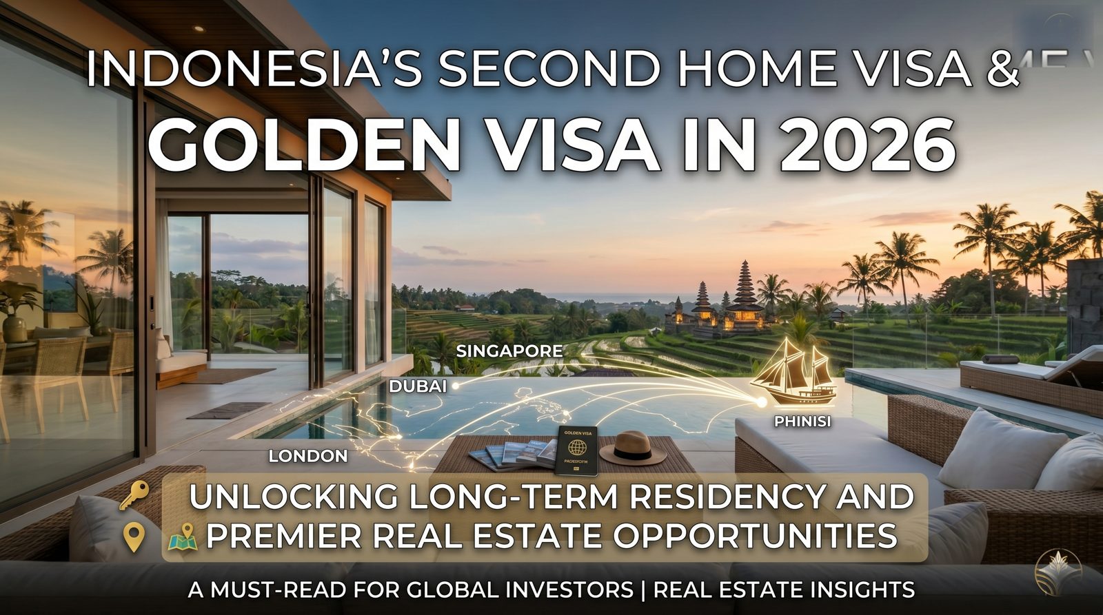 Indonesia's Second Home Visa & Golden Visa in 2026 — InmoBali