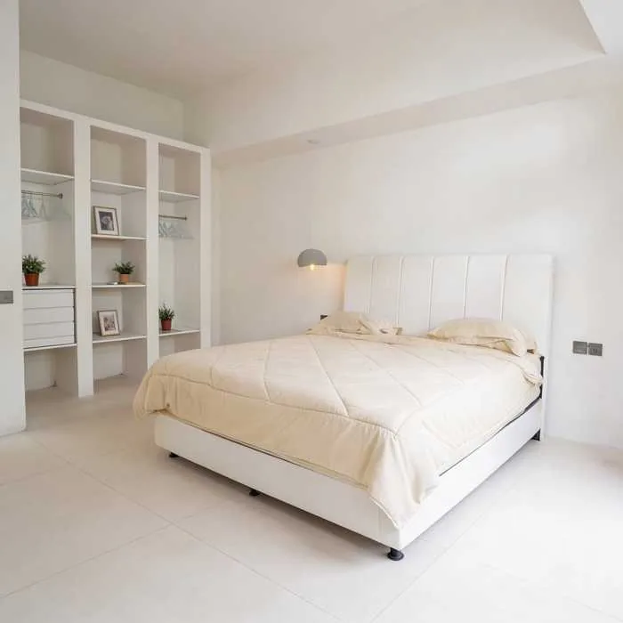 Bedroom with wardrobe