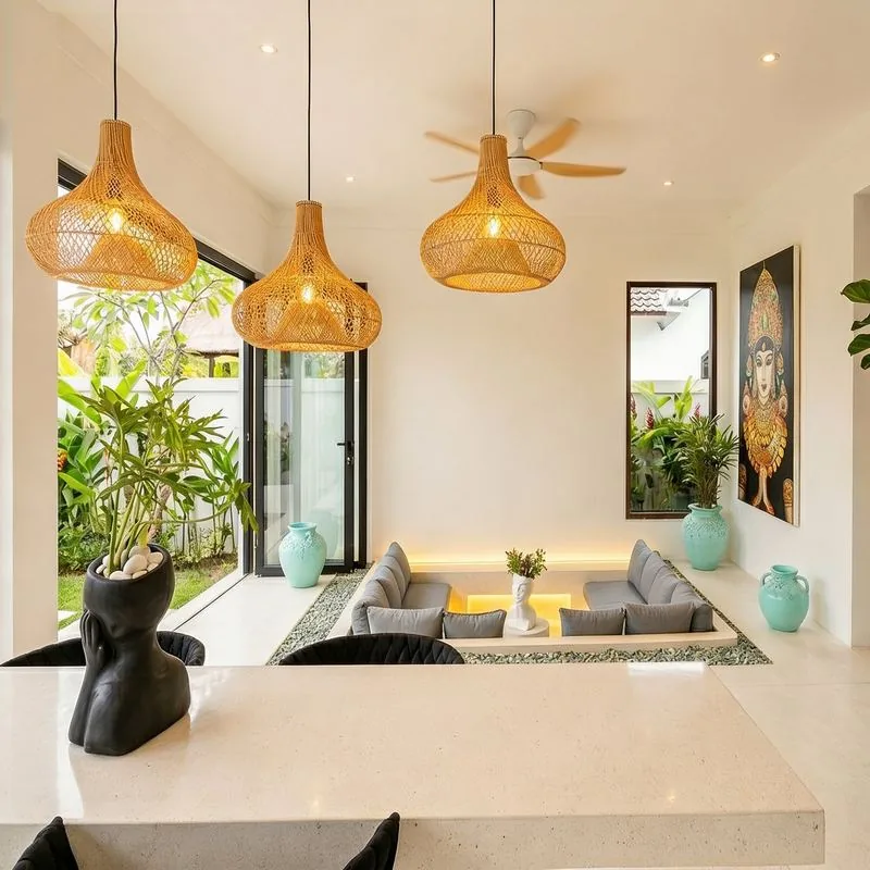 Villa Sayan main living area