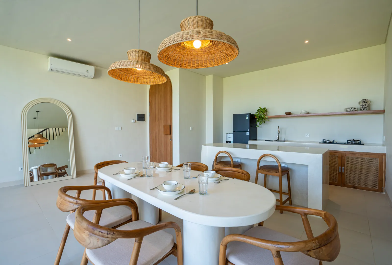 Type A dining area