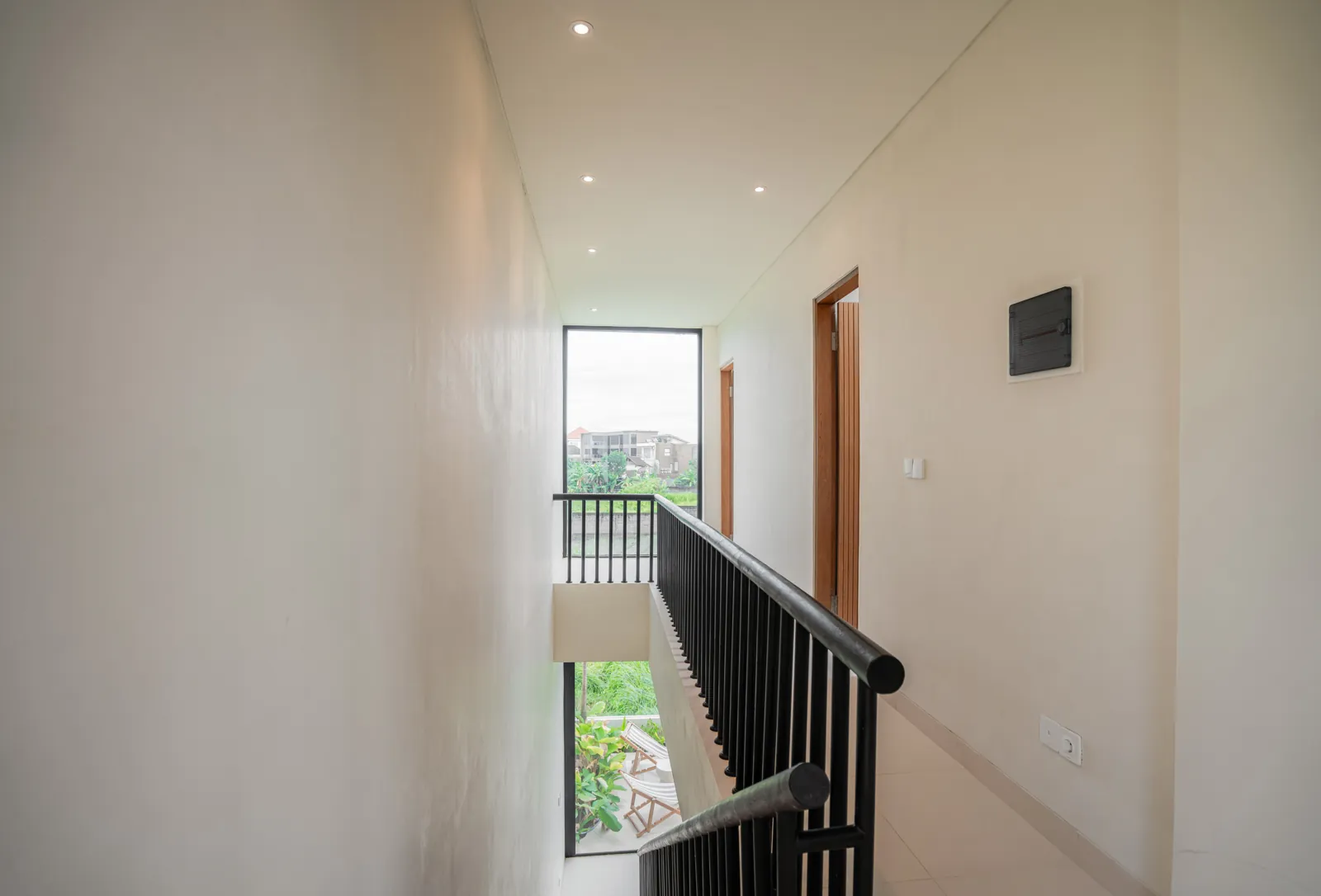 Type A staircase to bedroom level