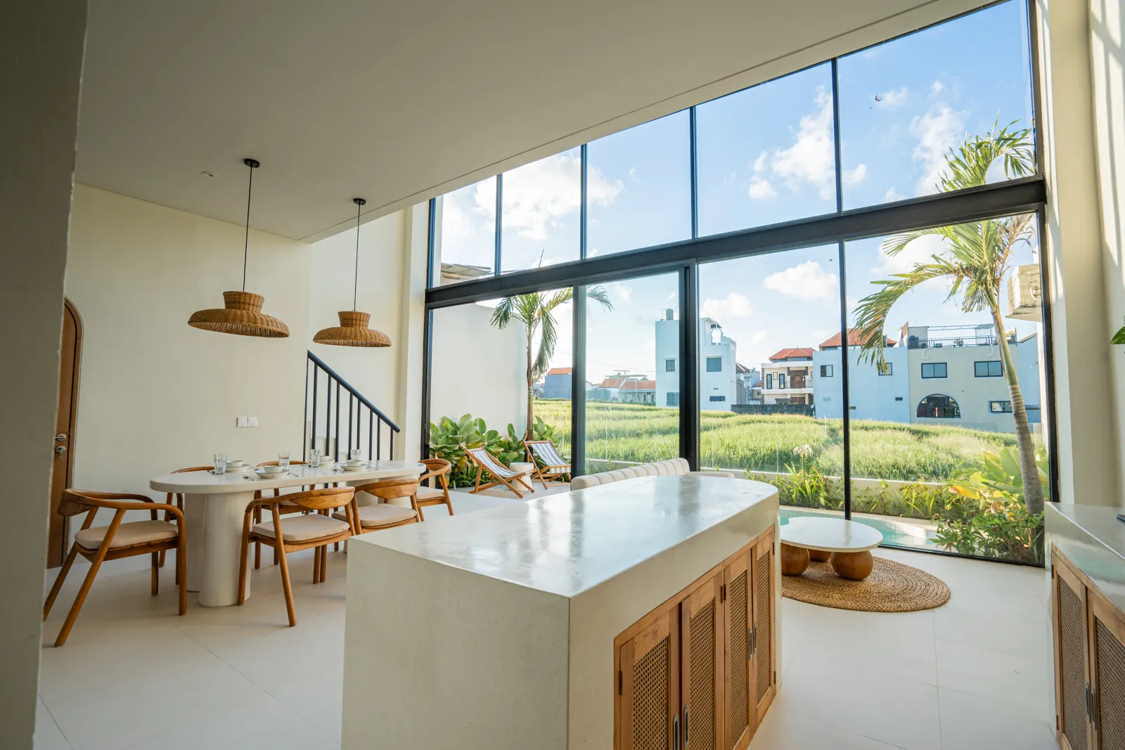 Type B open kitchen