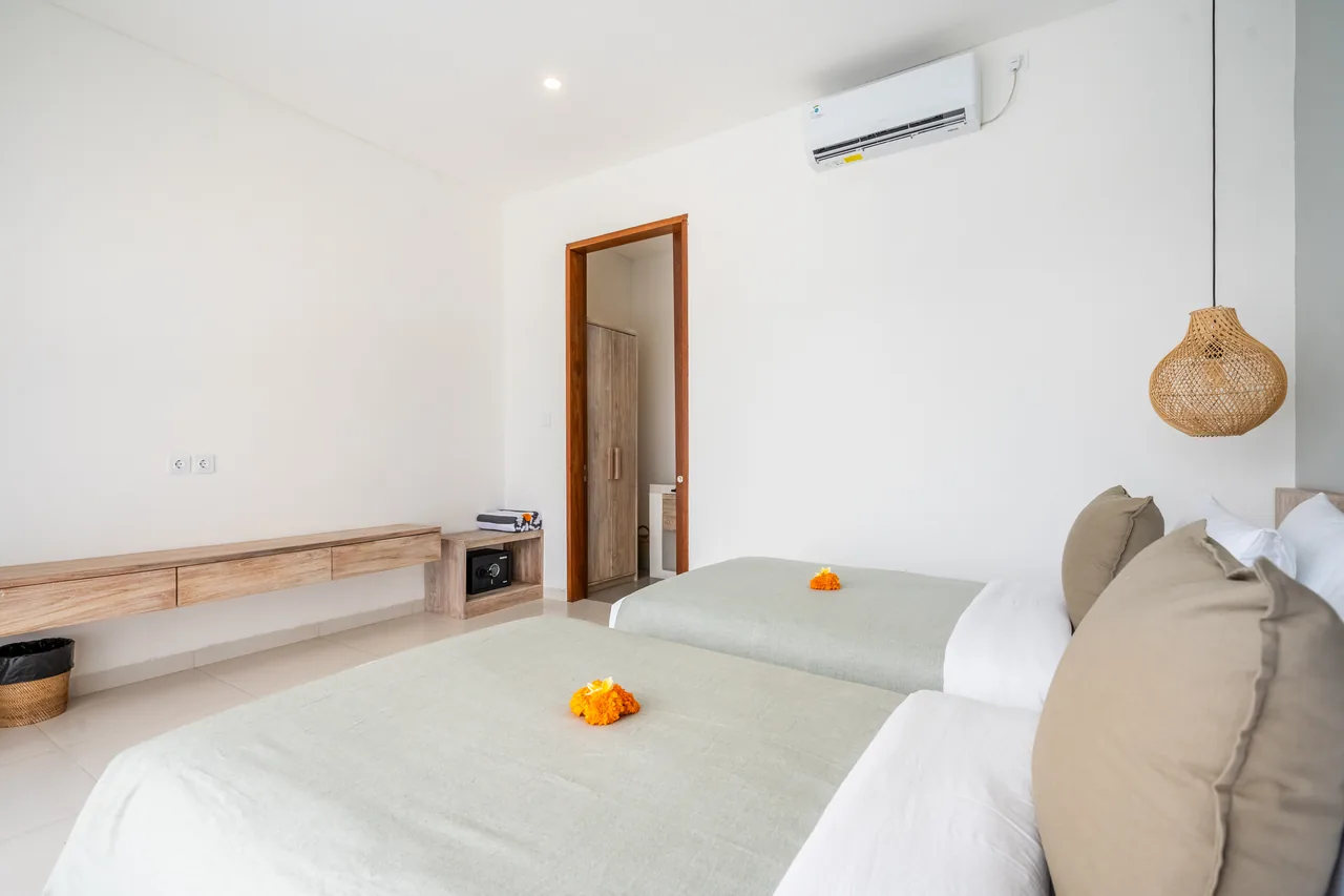 Villa Jucca twin bedroom
